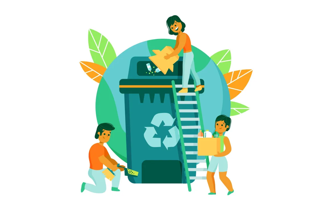 campaña de sensibilizacion y reciclaje del plastico