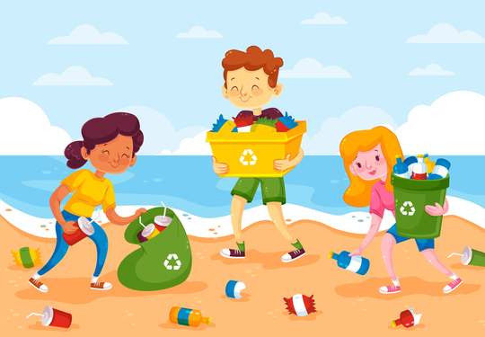 campaña de sensibilizacion y reciclaje del plastico